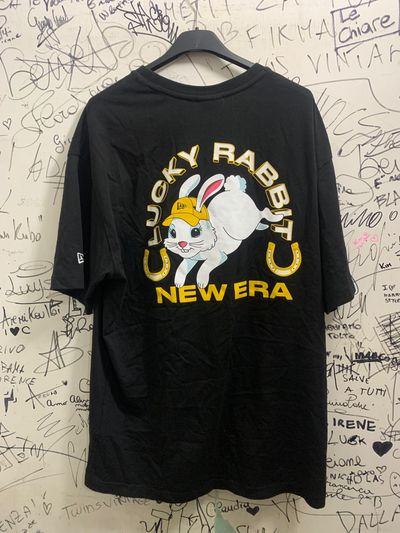 New Era Lucky Rabbit Black T-Shirt