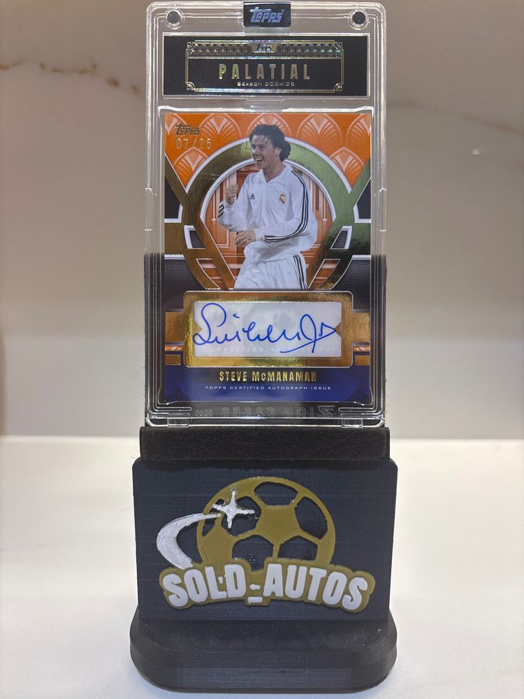 Immagine di Topps Palatial Steve Mcmanaman Autographed Card 1