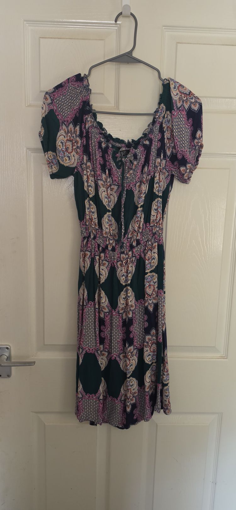F&F F&F Patterned Short Sleeve Dress product image