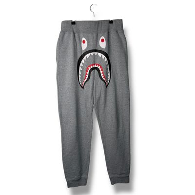 A Bathing Ape shark Sweatpants Grey, medium
