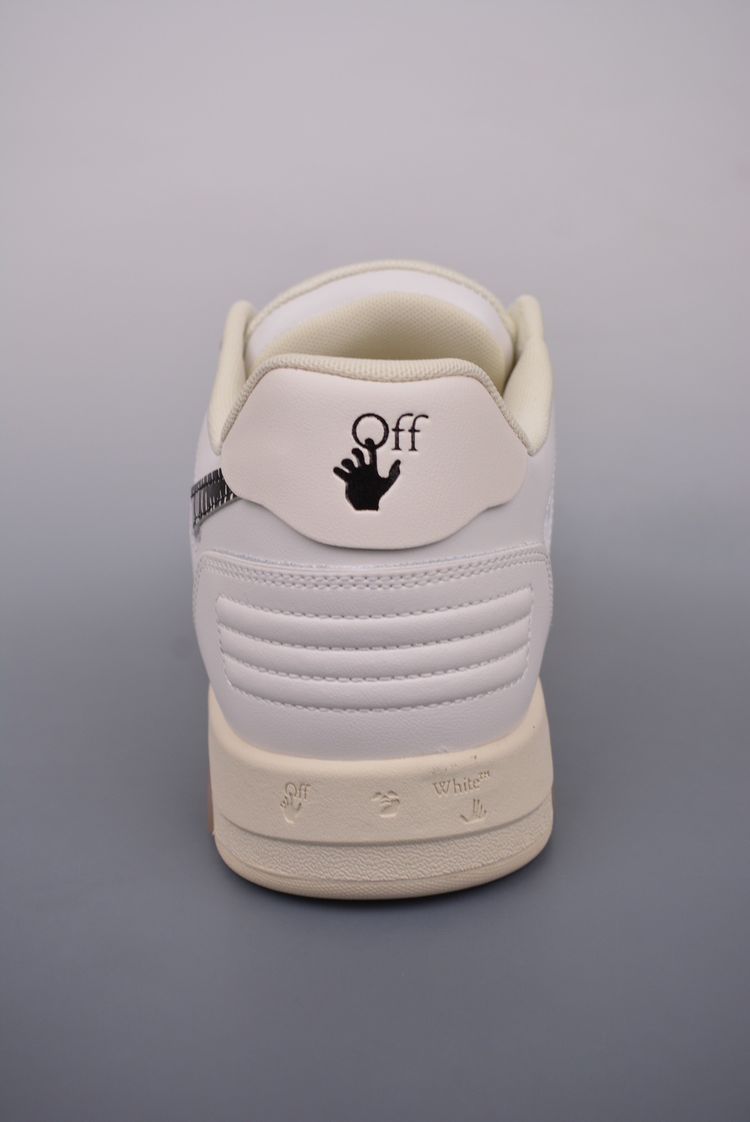 Off-White White Sneakers With Black Arrow Logo image 4