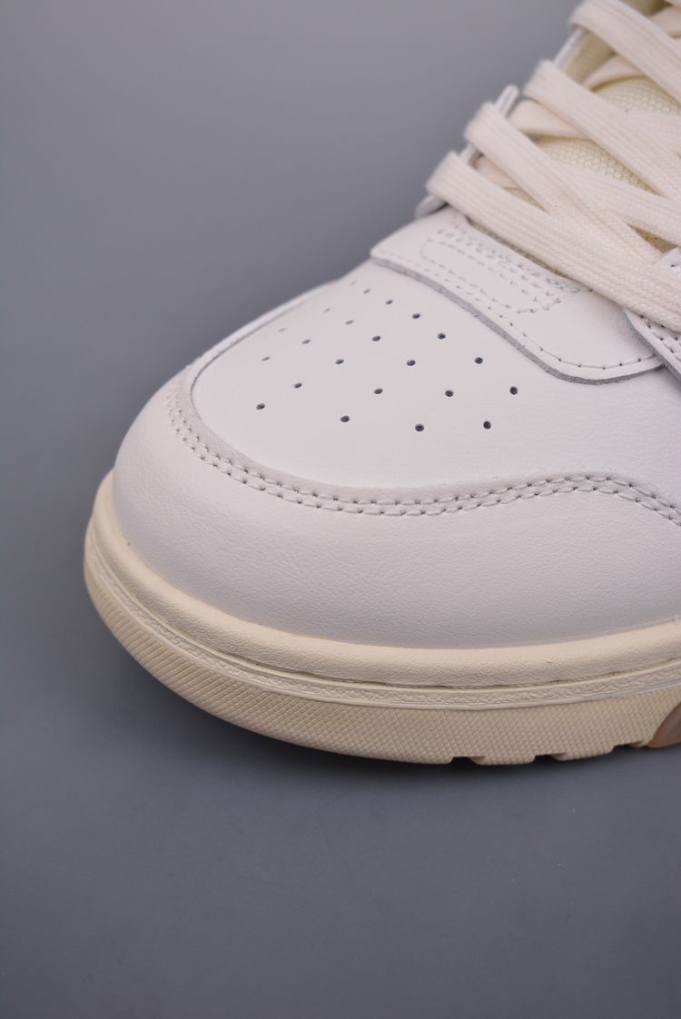 Off-White White Sneakers With Black Arrow Logo image 6