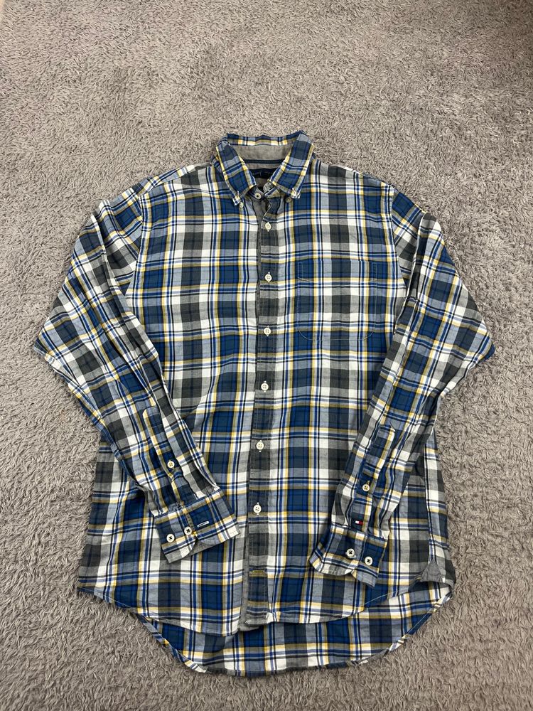 Tommy Hilfiger Men'S Plaid Button-Up Shirt image 1