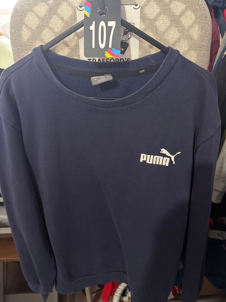 107 - Puma Navy Sweatshirt