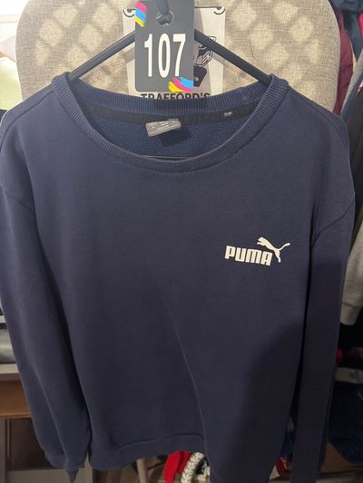 107 - Puma Navy Sweatshirt