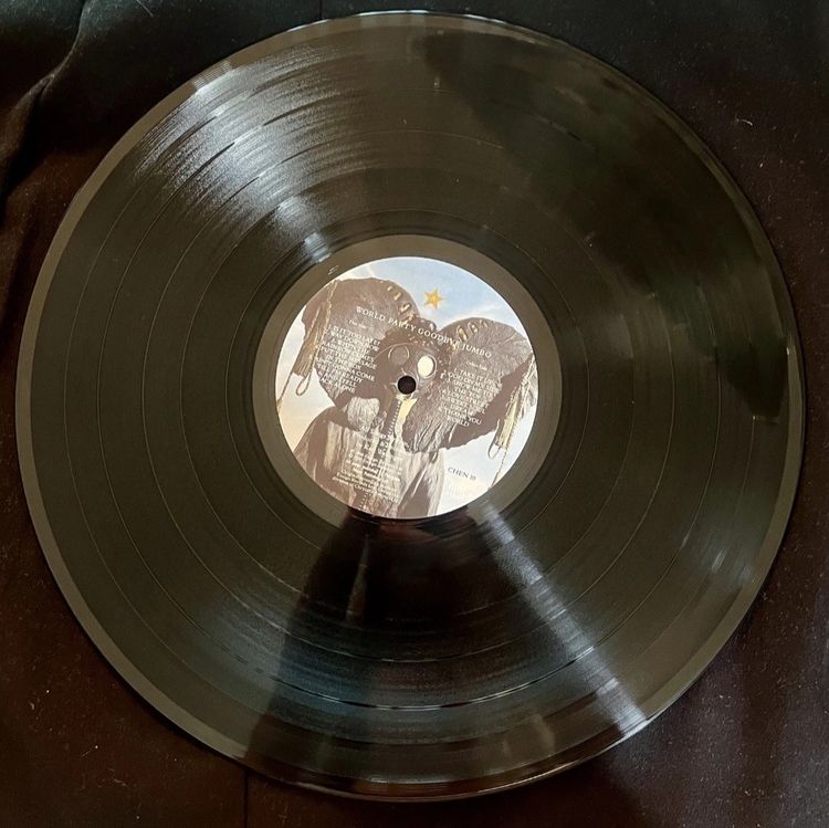 World Party Goodbye Jumbo Vinyl Record 8