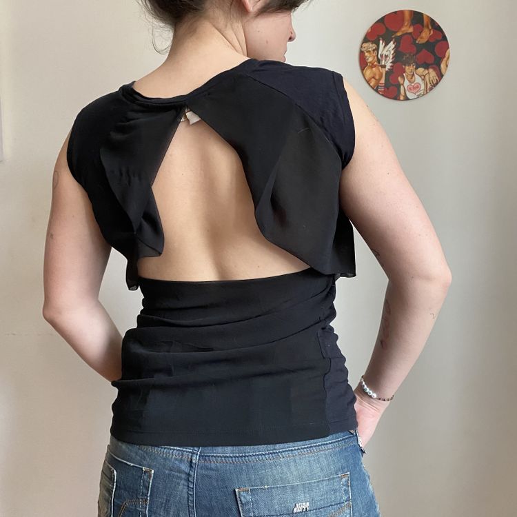 Diesel backless black top