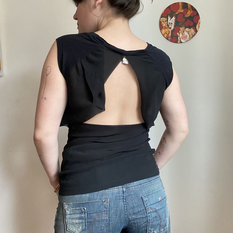 Diesel backless black top 3
