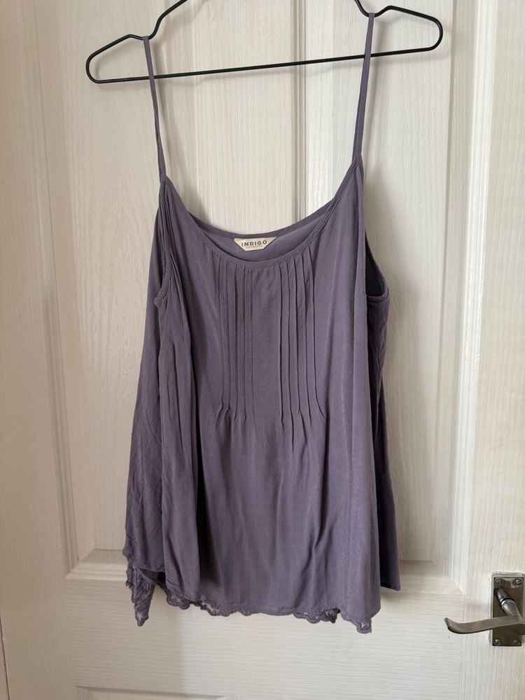 M&S Collection Indigo Collection Women'S Sleeveless Top zdjęcie produktu