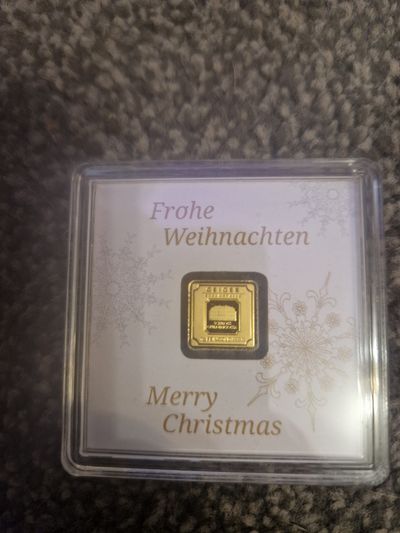 1g 24k Gold geiger Square