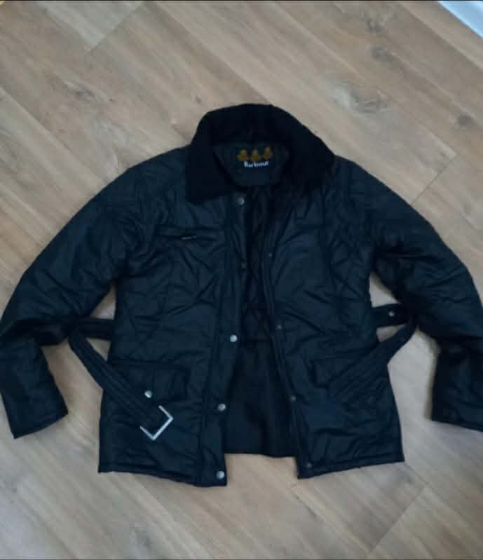 Barbour Black Quilted Jacket 2