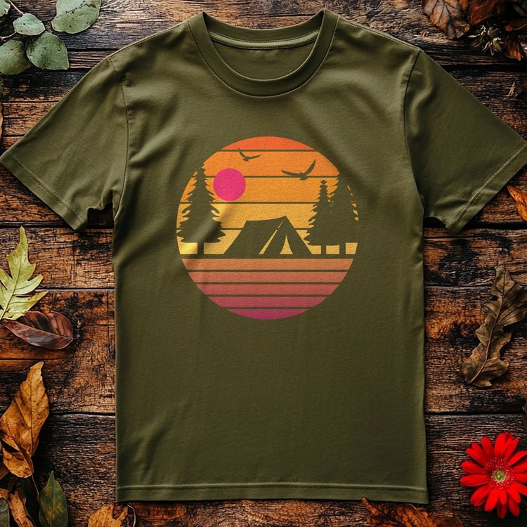 48: Nature's Chill Mode t-shirt image 4