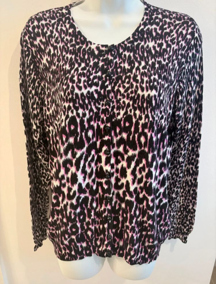 M&S Leopard Print Cardigan