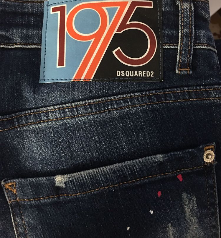 Dsquared2 Distressed Blue Jeans