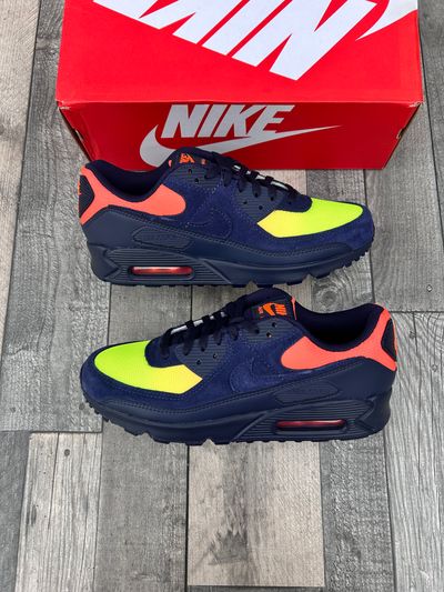 Nike Air Max 90 Trainers - ‘Lemon Venom’ - Size UK 8.5 (ASIA EXCLUSIVE)