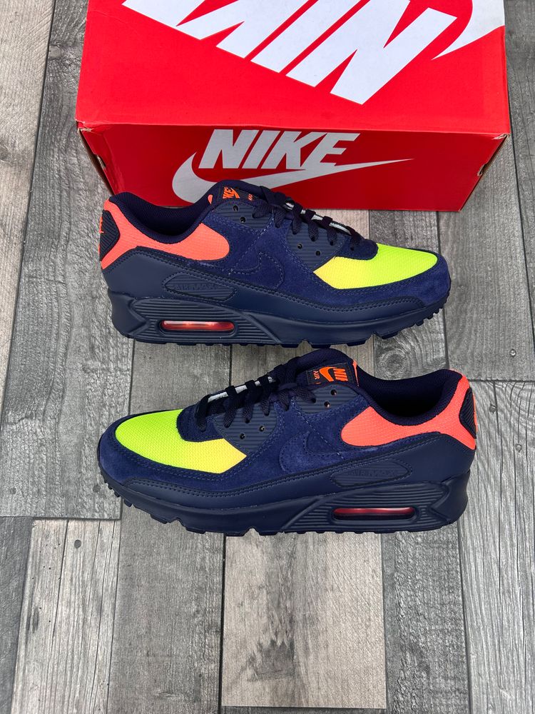Nike Air Max 90 Trainers - ‘Lemon Venom’ - Size UK 8.5 (ASIA EXCLUSIVE) 2