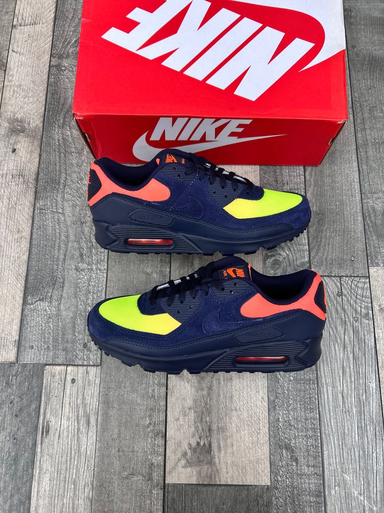 Nike Air Max 90 Trainers - ‘Lemon Venom’ - Size UK 8.5 (ASIA EXCLUSIVE) 4