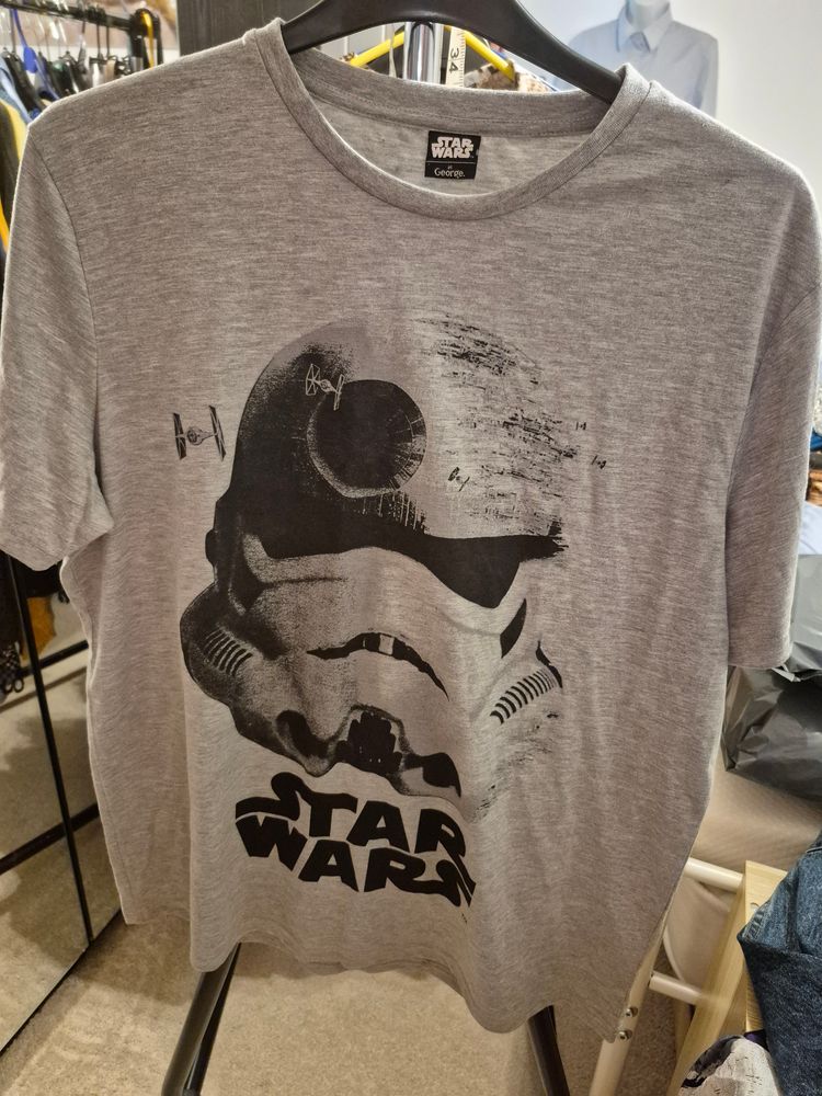 Grey Star Wars Graphic T-Shirt 2