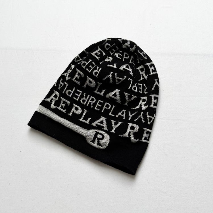 Replay Replay Black Beanie Hat product image