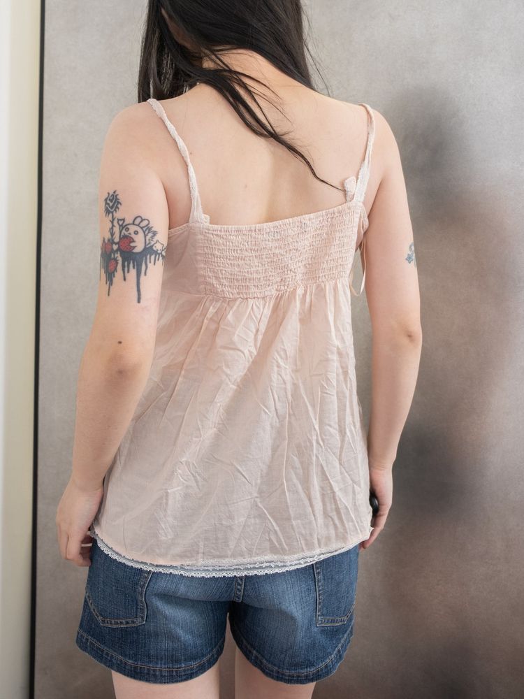 BLUSH LACE PINTUCK CAMISOLE image 7