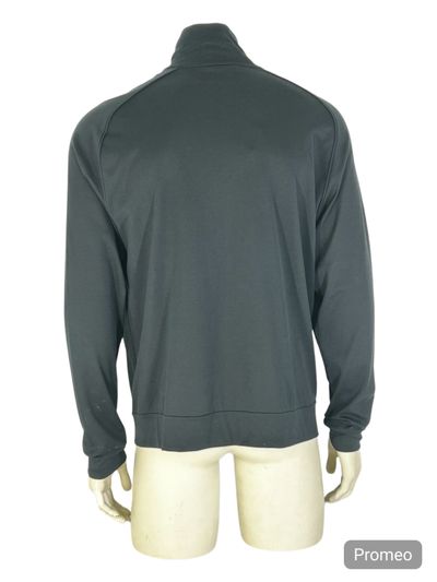 PRADA BLACK JERSEY ZIP UP CARDIGAN 3