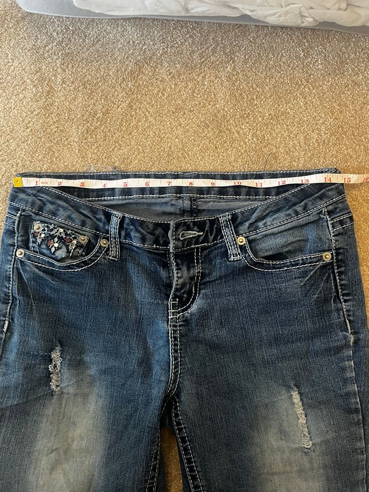 2000s y2k vintage denim flared bootcut jean 4