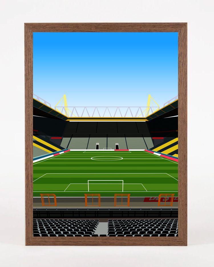 Signal Iduna Park A3 Print image 4