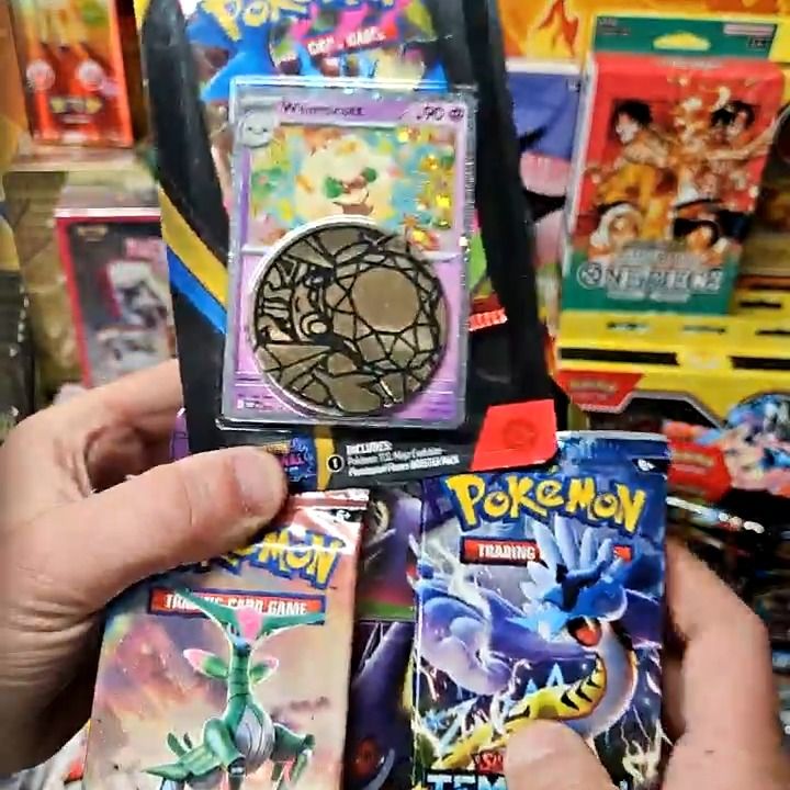 Pokemon Pokemon Gengar tin, phantasmal flames blister, 2x temporal forces product image