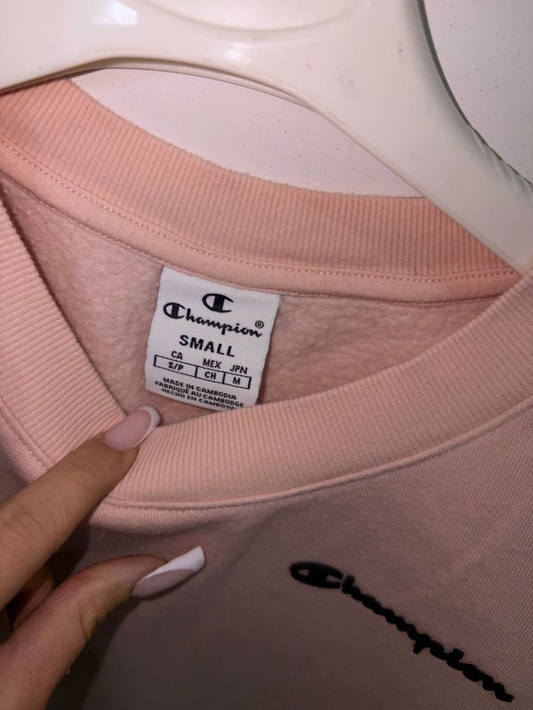 Champion pink sweatshirt 2