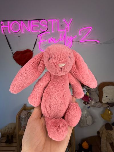 Cerise small bashful bunny jellycat