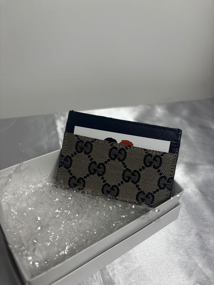 Portacarte Gucci classic blue