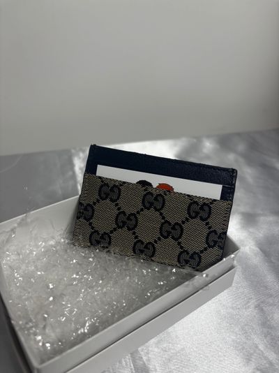 Portacarte Gucci classic blue