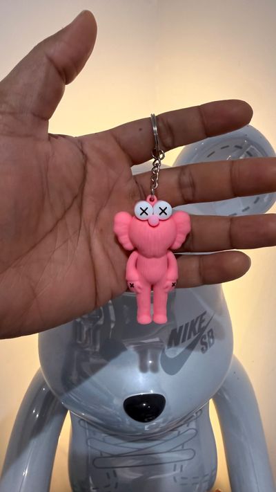 hype Pink Character Keychain