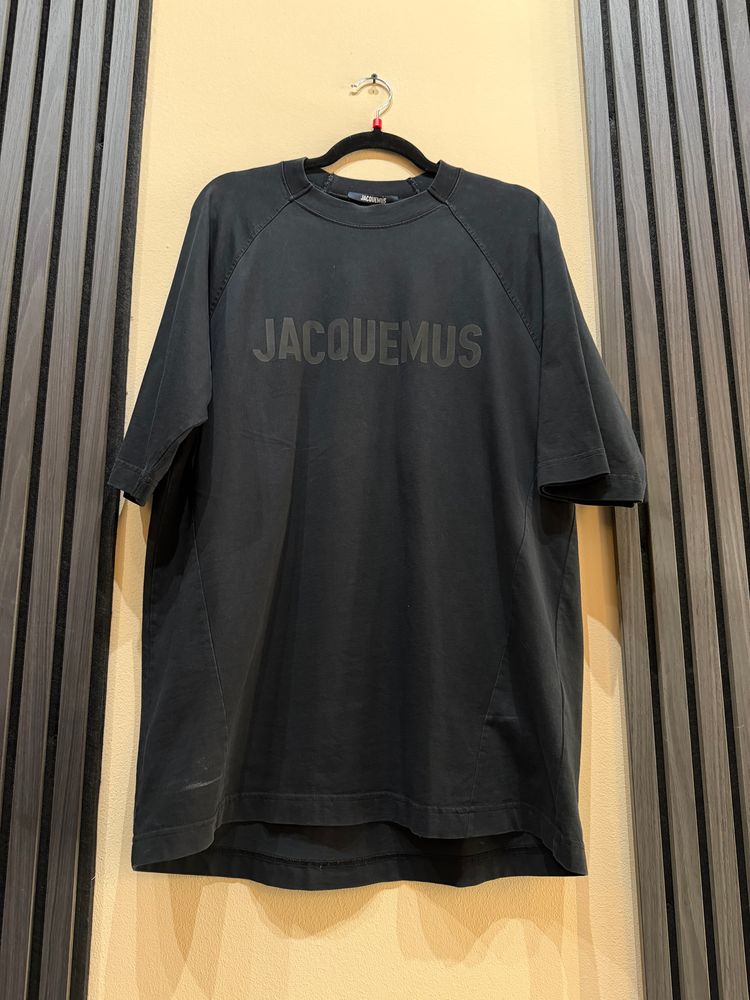Jacquemus Black Oversized T-Shirt