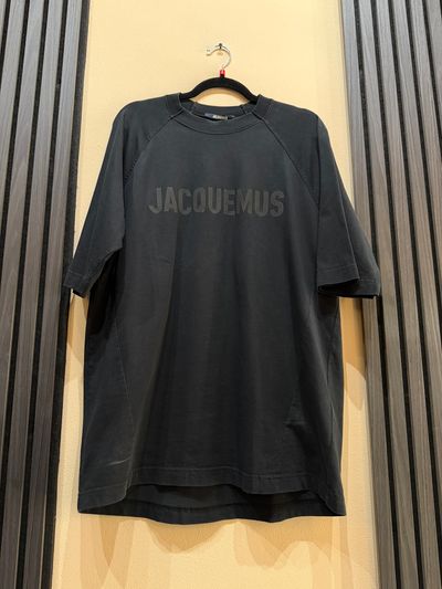 Jacquemus Black Oversized T-Shirt