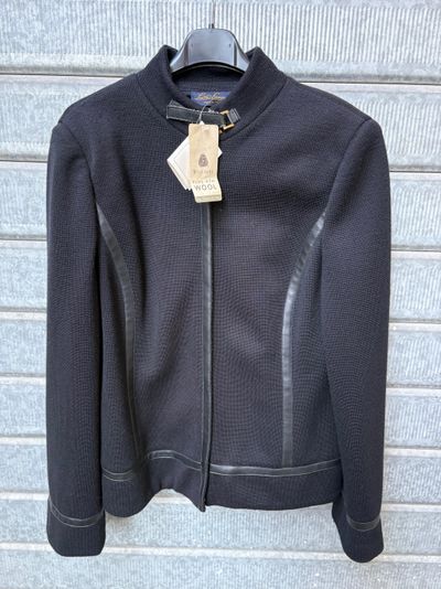 Luisa Spagnoli Black Wool Jacket