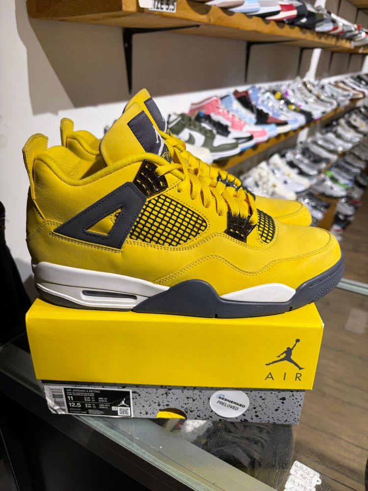 Air Jordan 4 Lightning UK 10 image 1