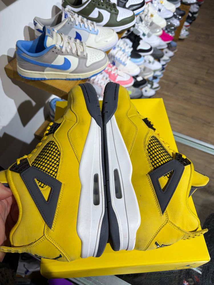 Air Jordan 4 Lightning UK 10 image 8
