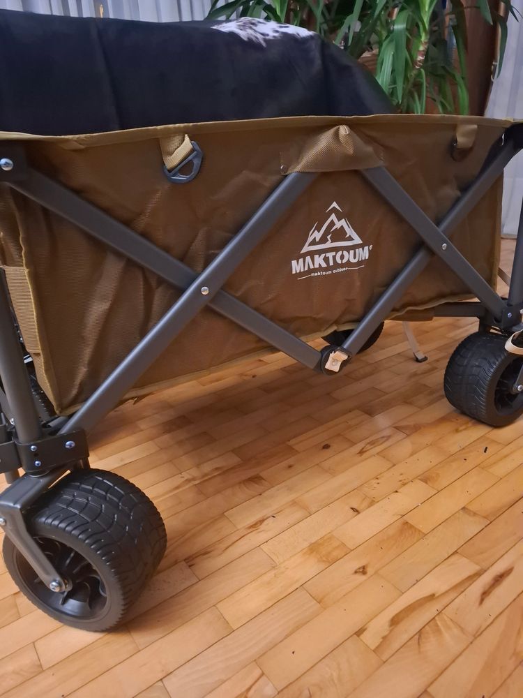 Maktoum Foldable Outdoor Wagon Cart 2