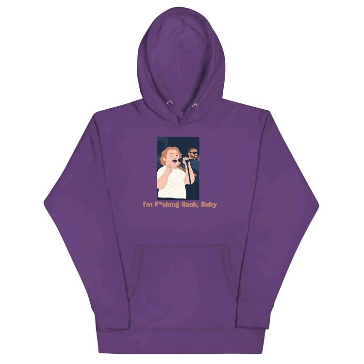 Immagine di Lewis Capaldi I'm Back Unisex White Graphic Artist Fan Gift Hoodie 10