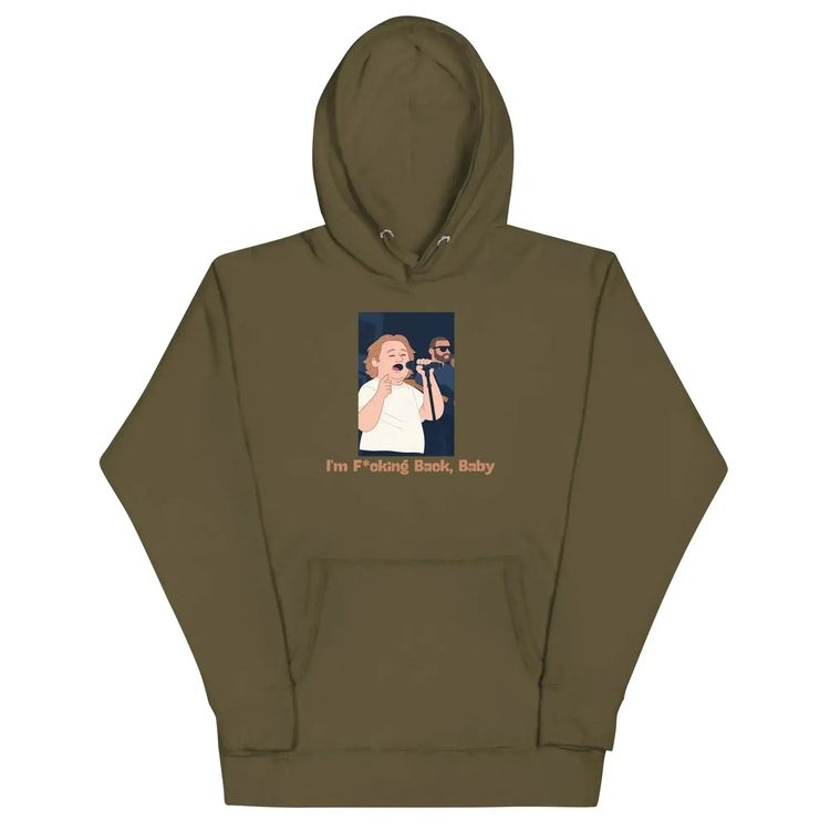 Immagine di Lewis Capaldi I'm Back Unisex White Graphic Artist Fan Gift Hoodie 8