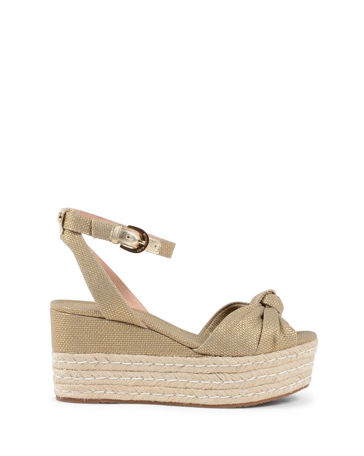 Other Michael Kors Womens Platform Sandal Gold MAXWELL product image