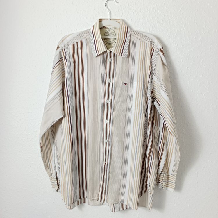 Tommy Hilfiger Striped Button-Up Shirt