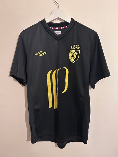 Umbro Black Lille Losc Football Shirt 2012-13 third medium