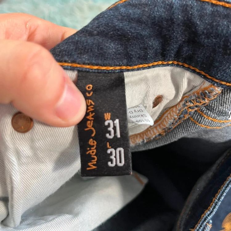 Immagine di Navy Nudie Jeans Skinny Lin - W31 L30 4