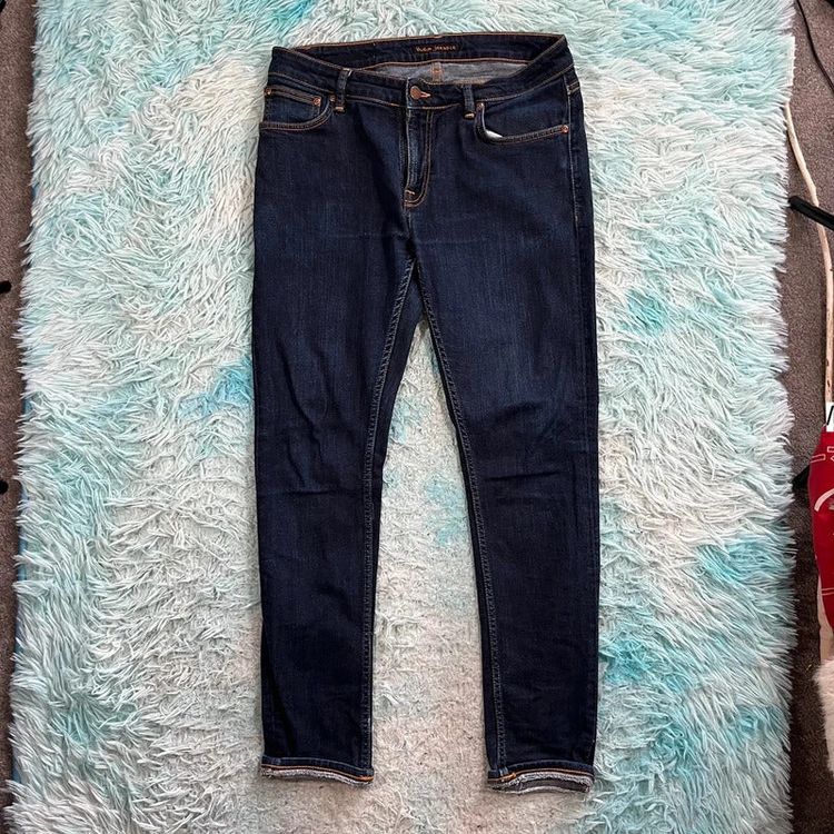 Immagine di Navy Nudie Jeans Skinny Lin - W31 L30 2