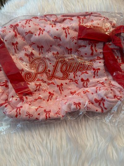 P. Louise Pink And Red Bag