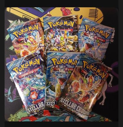 6 x stellar crown booster packs