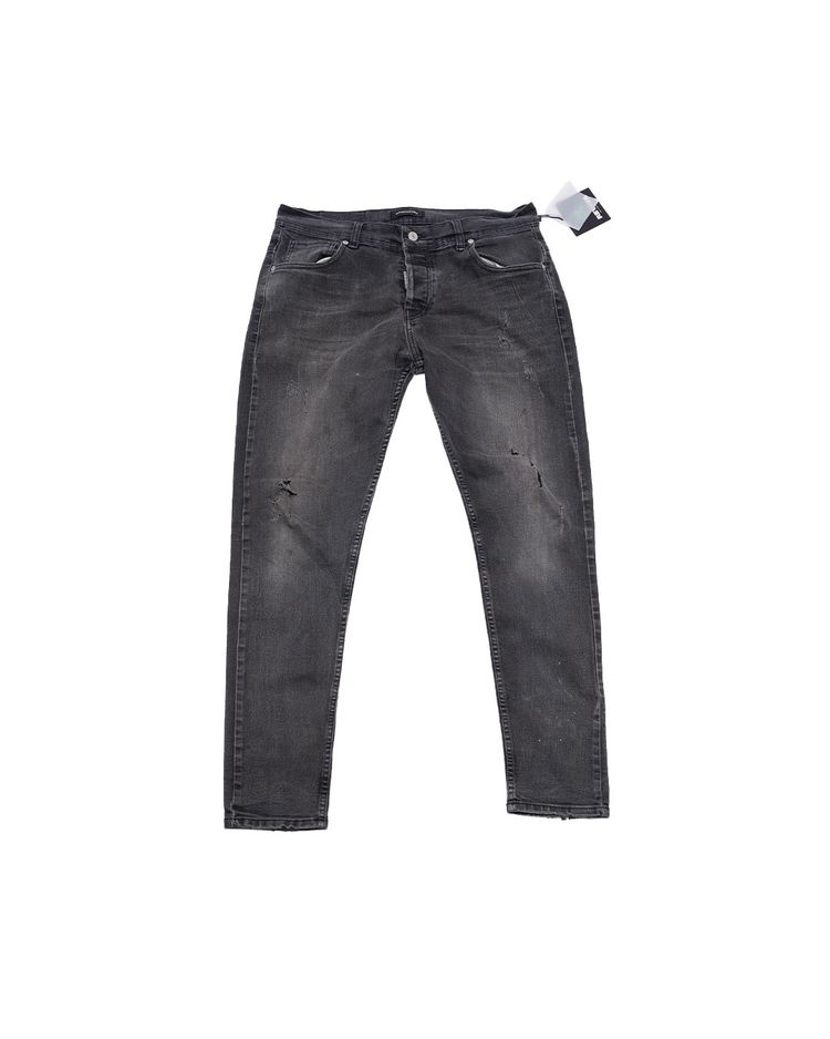 Dsquared2 Black Distressed Jeans