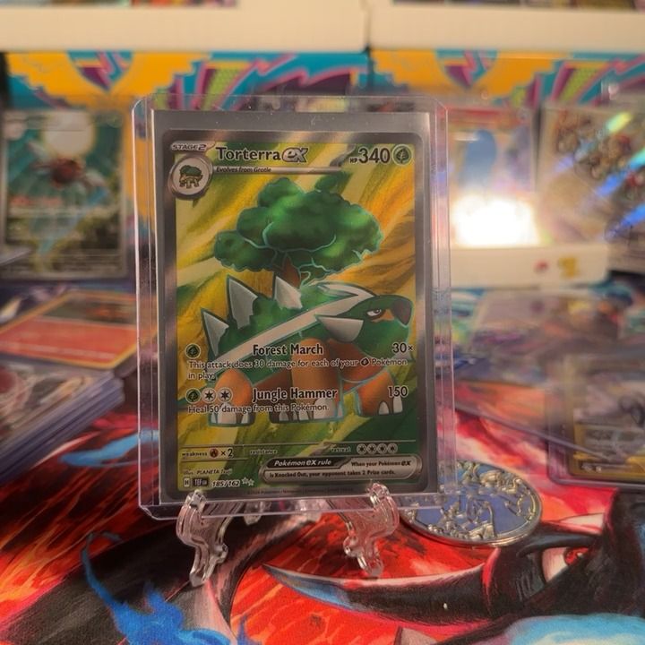 Pokemon pokemon tcg full art torterra mint  product image